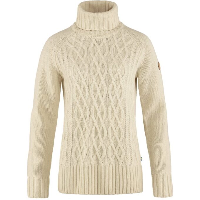 Ovik Rollkragenpullover aus Zopfmuster Ovik Rollkragenpullover aus Zopfmuster